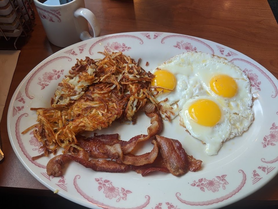 Country Fried Steak and Eggs