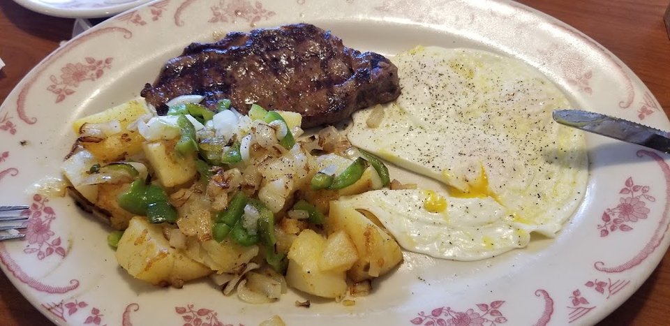 New York Steak & Eggs