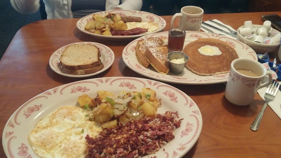 Eggs Benedict with Home Fries